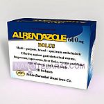 آلبندازول 600 میلی گرمی   آلبندازول 600 میلی گرمی